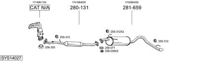 BOSAL SYS14027