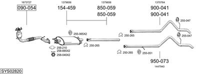 BOSAL SYS02820