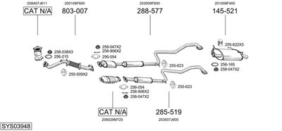 BOSAL SYS03948