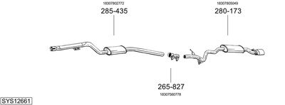 BOSAL SYS12661