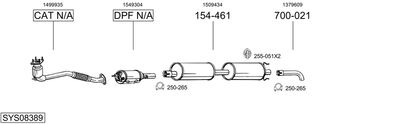 BOSAL SYS08389