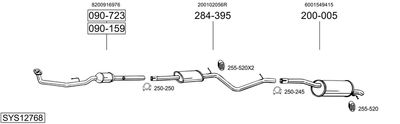 BOSAL SYS12768