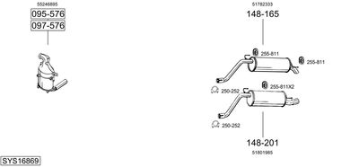 BOSAL SYS16869