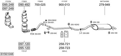 BOSAL SYS01048