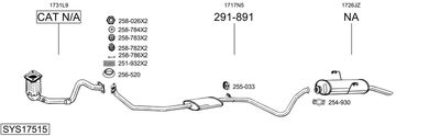 BOSAL SYS17515