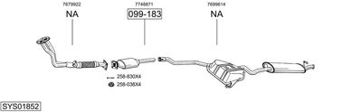 BOSAL SYS01852