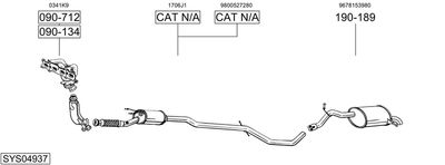 BOSAL SYS04937