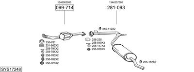 BOSAL SYS17248