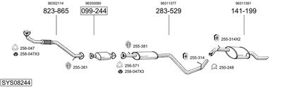 BOSAL SYS08244