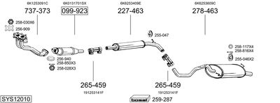 BOSAL SYS12010