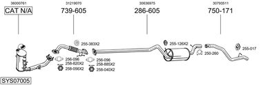 BOSAL SYS07005