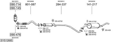 BOSAL SYS12685