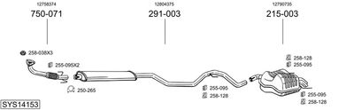 BOSAL SYS14153