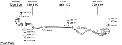 BOSAL SYS05661