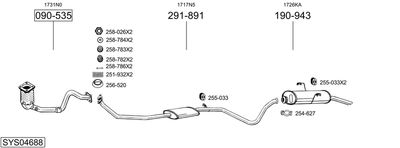 BOSAL SYS04688