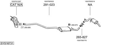 BOSAL SYS16731