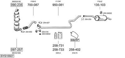 BOSAL SYS15927