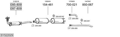 BOSAL SYS22029