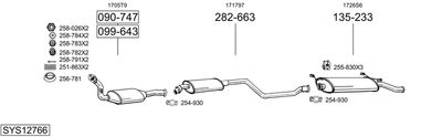 BOSAL SYS12766