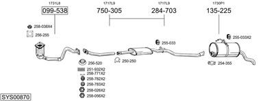 BOSAL SYS00870