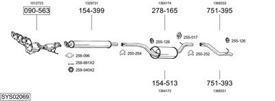 BOSAL SYS02069
