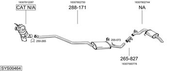 BOSAL SYS00464