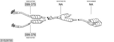 BOSAL SYS29700