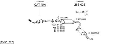 BOSAL SYS01627