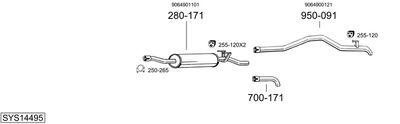 BOSAL SYS14495