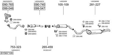 BOSAL SYS07100