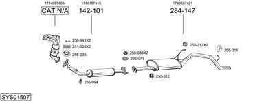 BOSAL SYS01507