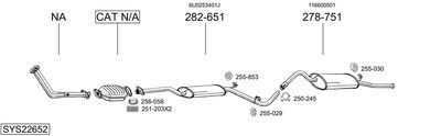 BOSAL SYS22652