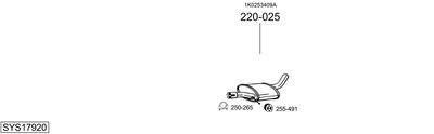 BOSAL SYS17920