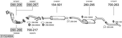 BOSAL SYS24684