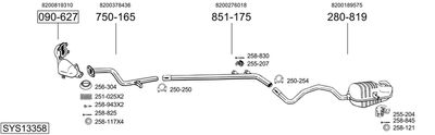 BOSAL SYS13358