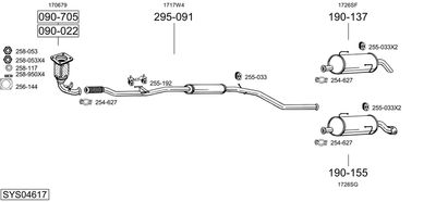 BOSAL SYS04617