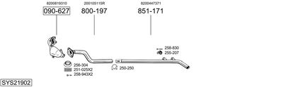 BOSAL SYS21902
