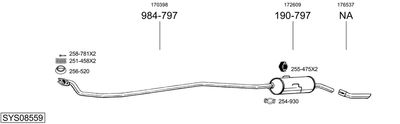 BOSAL SYS08559