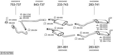 BOSAL SYS10769