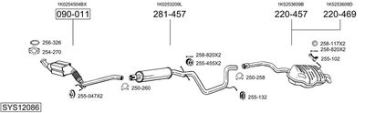 BOSAL SYS12086