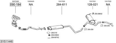 BOSAL SYS11448