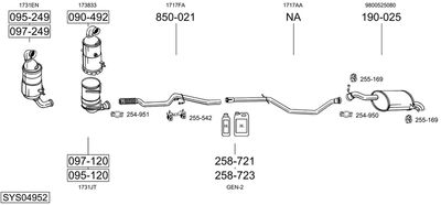 BOSAL SYS04952