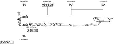 BOSAL SYS06511