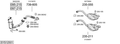 BOSAL SYS12501