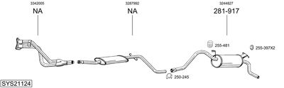 BOSAL SYS21124