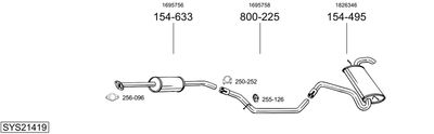 BOSAL SYS21419