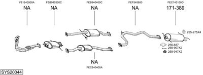 BOSAL SYS20044