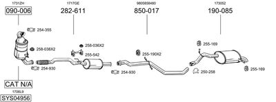 BOSAL SYS04956