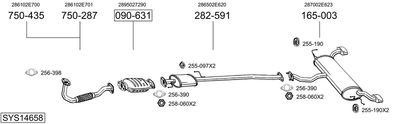 BOSAL SYS14658