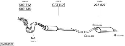 BOSAL SYS01022